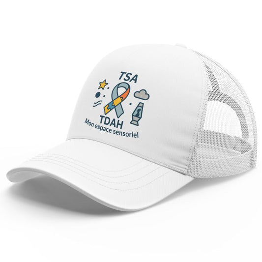 Casquette Trucker avec filet mon espace sensorielle