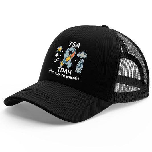 Casquette Trucker avec filet mon espace sensorielle