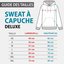 sweat-shirt a capuche mon espace sensorielle
